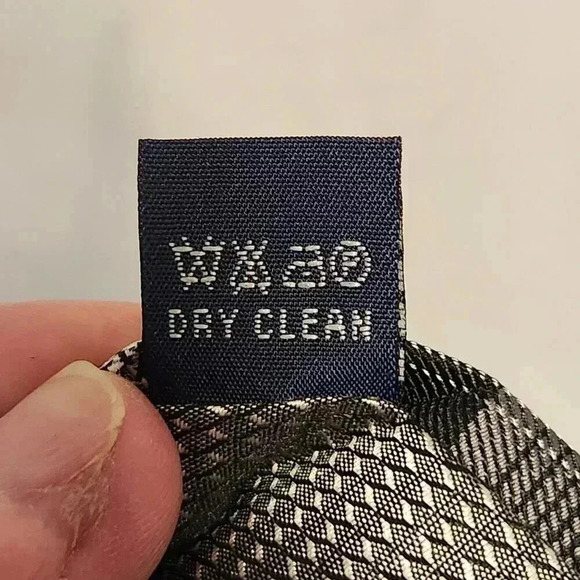 Croft & Barrow Men's Necktie, Black and White Plaid Gradient, Suit Tie 3"‎ x 60" - Picture 6 of 6